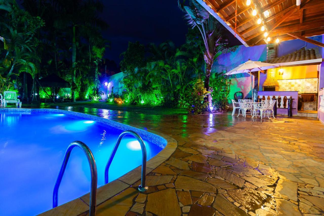 O Paraiso Em Peruibe Casa Para Ate 25 Pessoas Kültér fotó